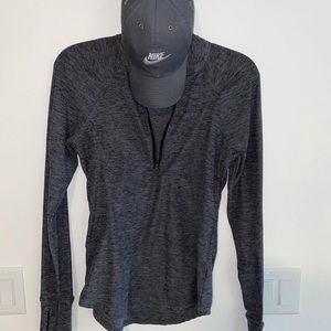 Athletic half zip